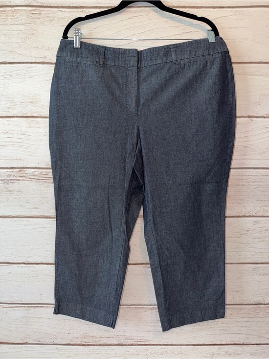 Ann Taylor Curvey Pants - Ann Taylor  Cropped Straight-Leg Pants